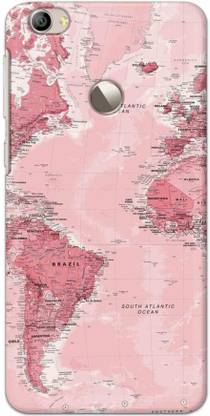 SKYCO Back Cover for SKYCO back cover for LeTv 1S - WORLD MAP-GLOBE MAP