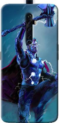 NDCOM Back Cover for OPPO Reno2 Z Avengers End Game Thor With Axe Printed