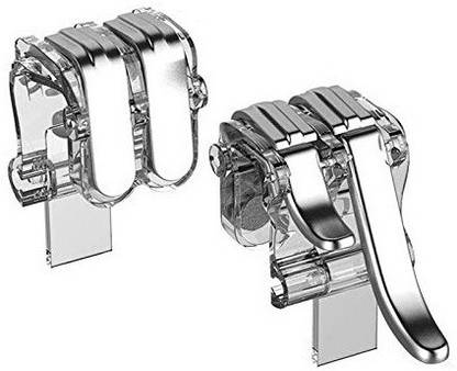 Xec2us Trigger Easy Press Up & Back Button for PUBG Mobile Games  Gaming Accessory Kit