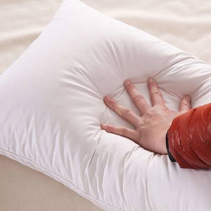 GREAT FOAM ULTRA SOFT FIBRE PILLOWS Polyester Fibre Solid Sleeping Pillow Pack of 2