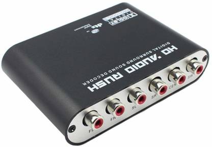 Vinayakart TV-out Cable AC3 Optical to 5.1CH Audio Decoder
