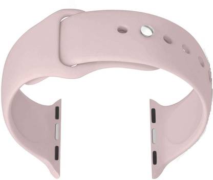 Buy Genuine Peach Color 42mm/44mm New Design Soft Band Smart Watch Strap