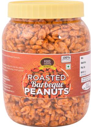 FOOD ESSENTIAL Roasted Barbeque Peanuts [Spicy, Roasted]