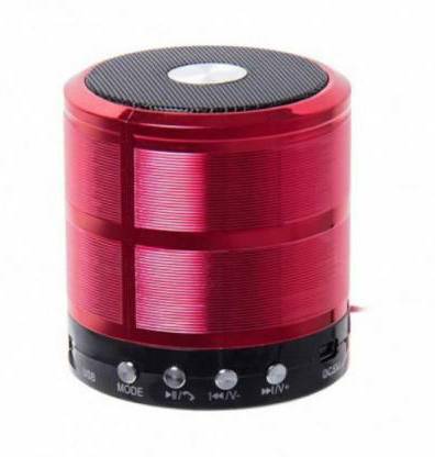 Gideon JJK-MINI887-RED-98 5 W Bluetooth Speaker