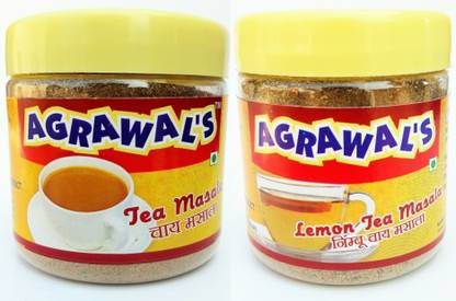 AGRAWAL'S Tea Masala 50 GMS & Lemon Tea Masala 50 GMS Combo
