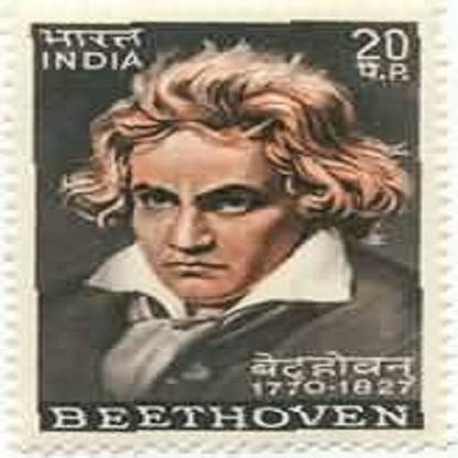 Sams Shopping Beethoven. Personality, Composer, Stamps