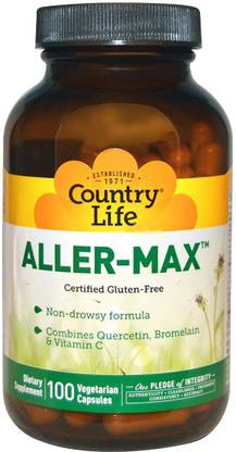 Country Life Aller-Max, 100 Veggie Caps