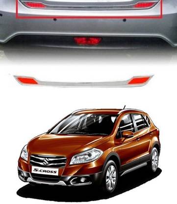 PRTEK Garnish/Rear Trunk Dicky (Chrome) 110 Chrome Maruti Universal For Car Rear Garnish