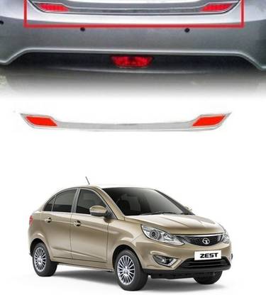 PRTEK Rear Trunk Dicky (Chrome) 144 Chrome Tata Zest Rear Garnish
