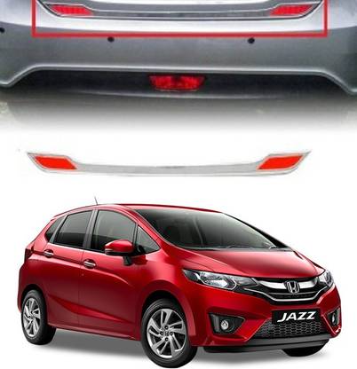 PRTEK Garnish/Rear Trunk Dicky (Chrome) 059 Chrome Honda Jazz Rear Garnish