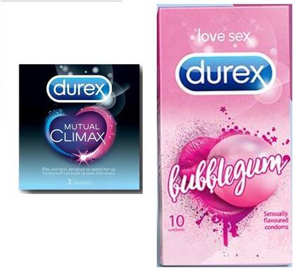 DUREX CLIMAX WITH BUBBLES Condom