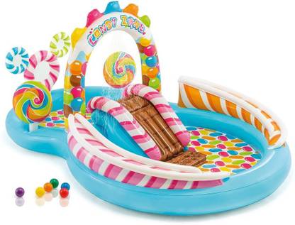 INTEX Candy Zone Play Center Inflatable Swimming Pool