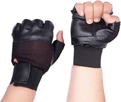 Juglie Half fingerless gloves Gym & Fitness Gloves