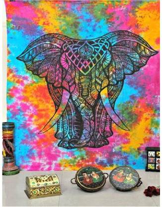 mohit creation Living Room Cotton Mandala Tapestry