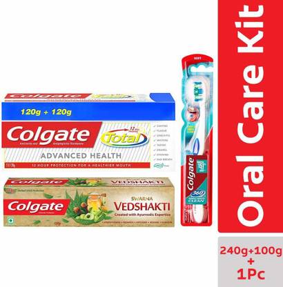 Colgate Toothpaste and toothbrush combo pack