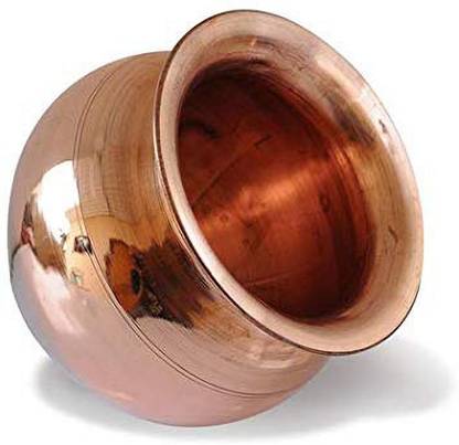 शिव Pure Copper Kalash / Tambe ka Lota कॉपर कलश