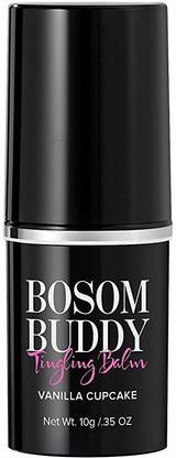 Pure Romance Bosom Buddy Vanilla Cupcake Lip & Nip Tingling Balm 1oz [CAT_228] Natural