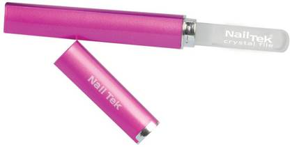 Nail Tek Regular Size Crystal File With Pink Case [CAT_4276]