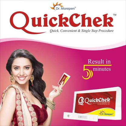 quickchek Pregnancy Test Kit (3 Tests) Digital Pregnancy Test Kit