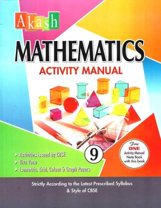 Akash & White Pearl Publication Mathematics Activity Manual With Note Book Class 9