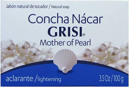 Grisi Natural Mother Of Pearl Soap, 3.4 Oz