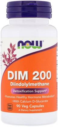 Now Foods DIM 200, 90 Veg Capsules