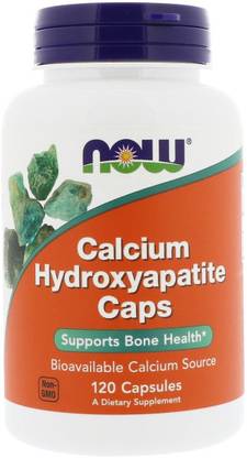 Now Foods Calcium Hydroxyapatite Caps, 120 Capsules