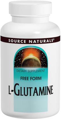 Source Naturals L-Glutamine, 500 mg, 100 Tablets
