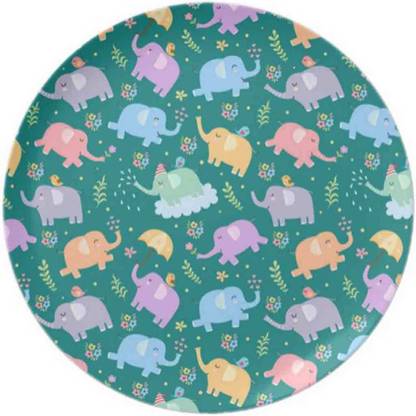 Nutcase Mini Elephant Dinner Plate
