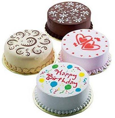 Okayji Cake Top Stencil