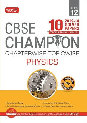 10 Years Cbse Champion Chapterwise-Topicwise - Physics-Class- 12