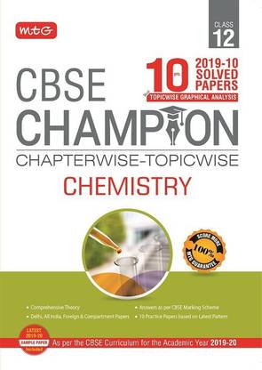 10 Years Cbse Champion Chapterwise-Topicwise - Chemistry-Class- 12