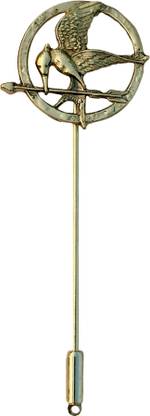 FURE Hunger Games Mockingjay Arrow Lapel Pin Brooch
