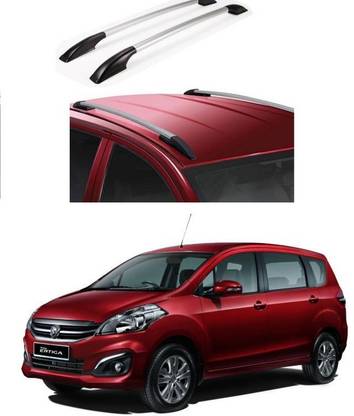 PRTEK Car Stylish Drill free Roof Rails Spoiler 0058 Chrome Maruti Ertiga Rear Garnish