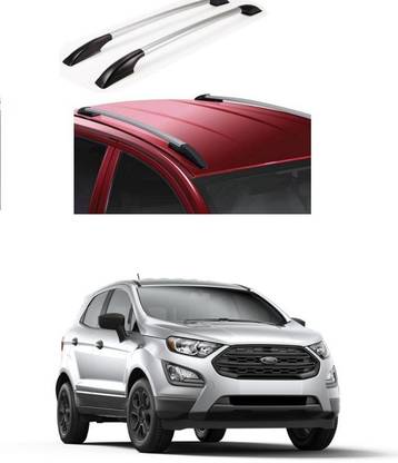 PRTEK Car Stylish Drill free Roof Rails Spoiler 0124 Chrome Ford Ecosport Rear Garnish