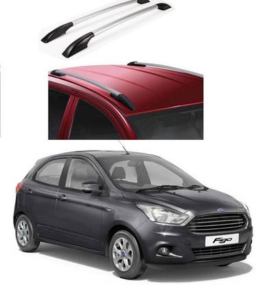 PRTEK Car Stylish Drill free Roof Rails Spoiler 0109 Chrome Ford Figo Rear Garnish