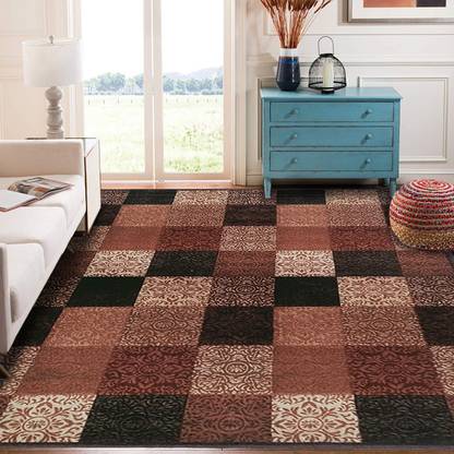 STATUS Multicolor Polyester Carpet