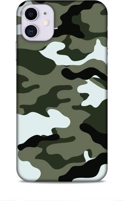 MAPPLE Back Cover for Apple iPhone 11 (Military Color)