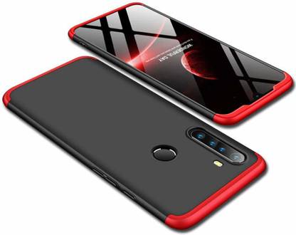 360 pro Back Cover for redmi note 8, redmi note 8 360 cover, redmi note 8 360 cover red and black