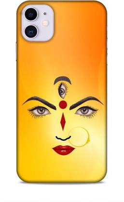 MAPPLE Back Cover for Apple iPhone 11 (Maa Durga / Goddess Durga / Devi Durga / Durga eyes)