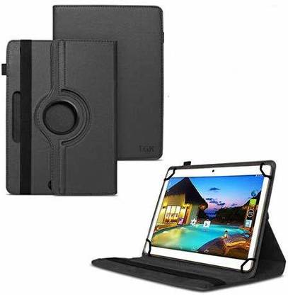 TGK Flip Cover for FidgetGear Tablet PC 10.1 Inch HD Game with Rotating Leather Stand Case
