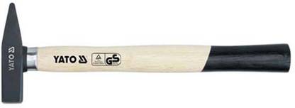 YATO YT-4505 High Quality Wooden Handle Machinist Hammer YT-450-Forged carbon steel Head hardened and Tempered Speciality Hammer