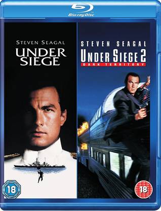 Steven Seagal 2 Movies Collection: Under Siege + Under Siege 2: Dark Territory (2-Disc Box Set) (Region Free + Fully Packaged Import)