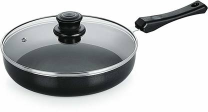 NIRLON Fry Pan 24 cm diameter with Lid 2 L capacity