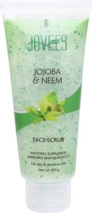 JOVEES jojoba & neem Face Scrub 100gm Scrub