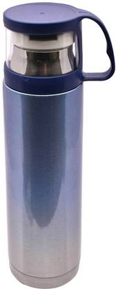 Crypton 1901112-Flask-Blue-Silver-500ML 500 ml Water Bottle