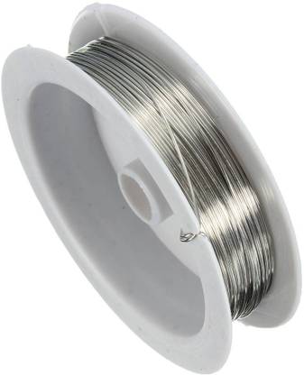 AN Sunshine Jewellery Making Beading Wire Silver (0.4Mm)