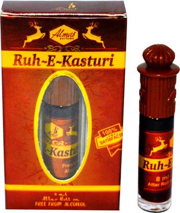 Almas RUH-E-KASTURI fascinating fragrance pocket Floral Attar