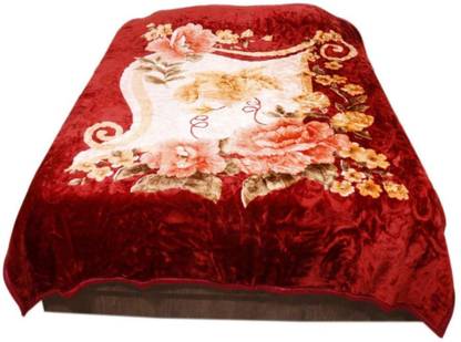 Abicon Printed Double Mink Blanket for  Heavy Winter
