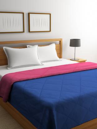 Bombay Dyeing Solid Double Comforter for  Heavy Winter